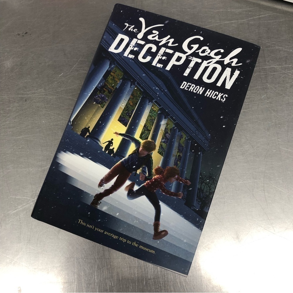 The Van Gogh Deception, by Deron Hicks, hardcover book